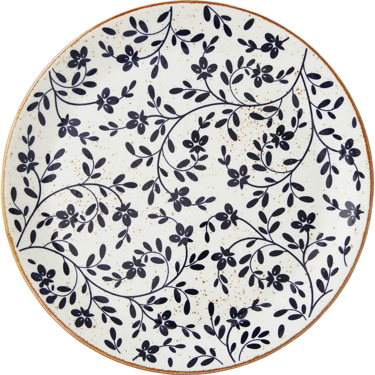 Flora, Coupeteller ø 280 mm blue